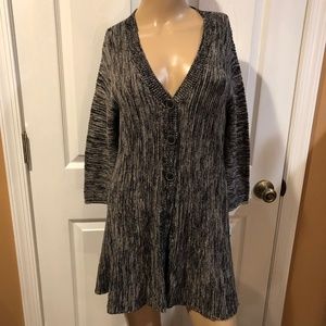 NWT Style & Co Button Sweater PL